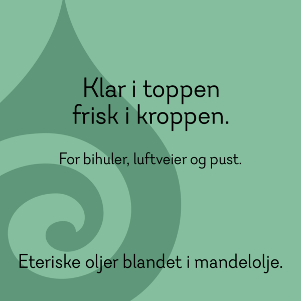 Klar i toppen, frisk i kroppen.