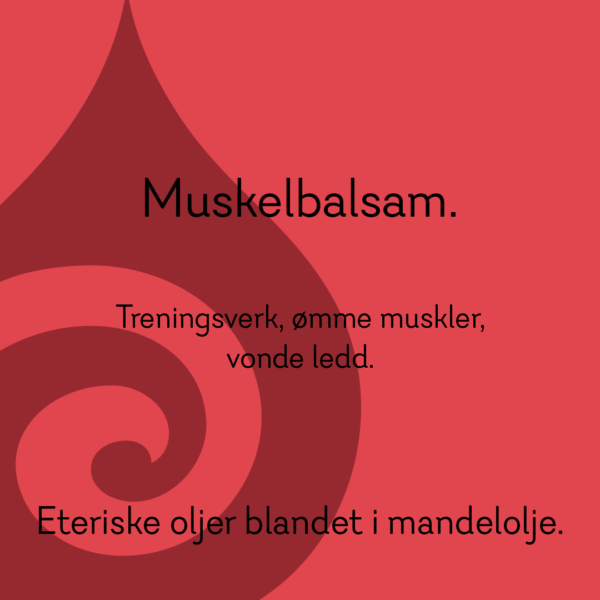 Muskelbalsam.