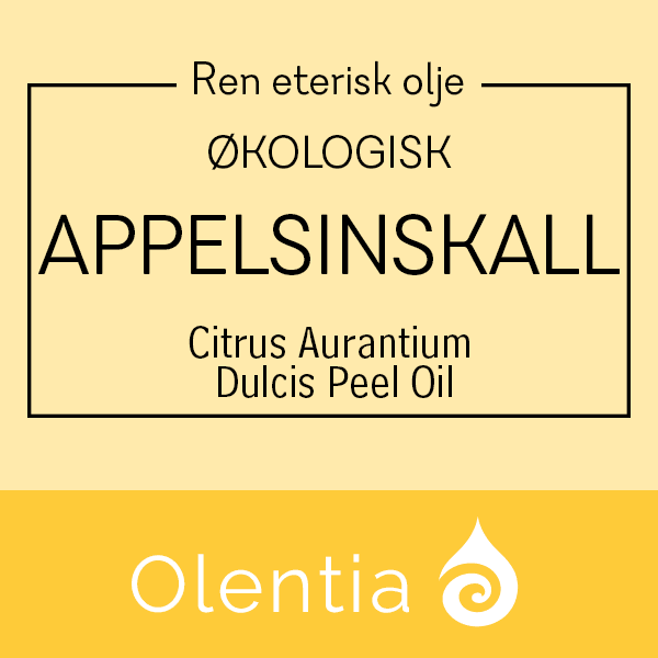 APPELSINSKALL - Citrus Aurantium Dulcis Peel Oil