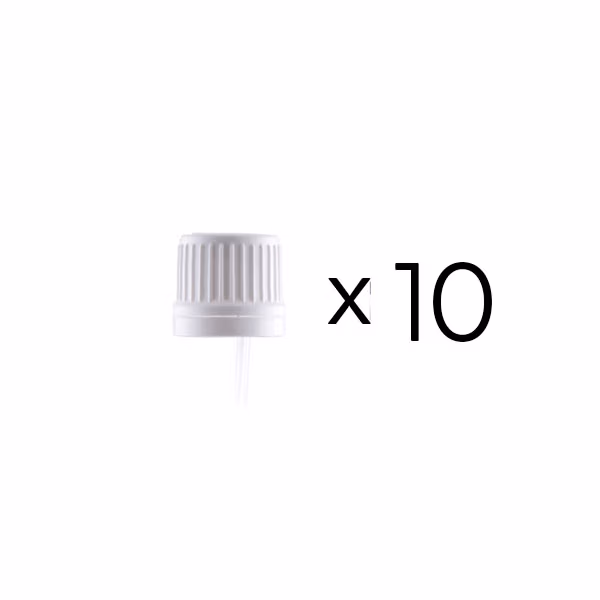 Kork med dråpeteller. 10-pakning.